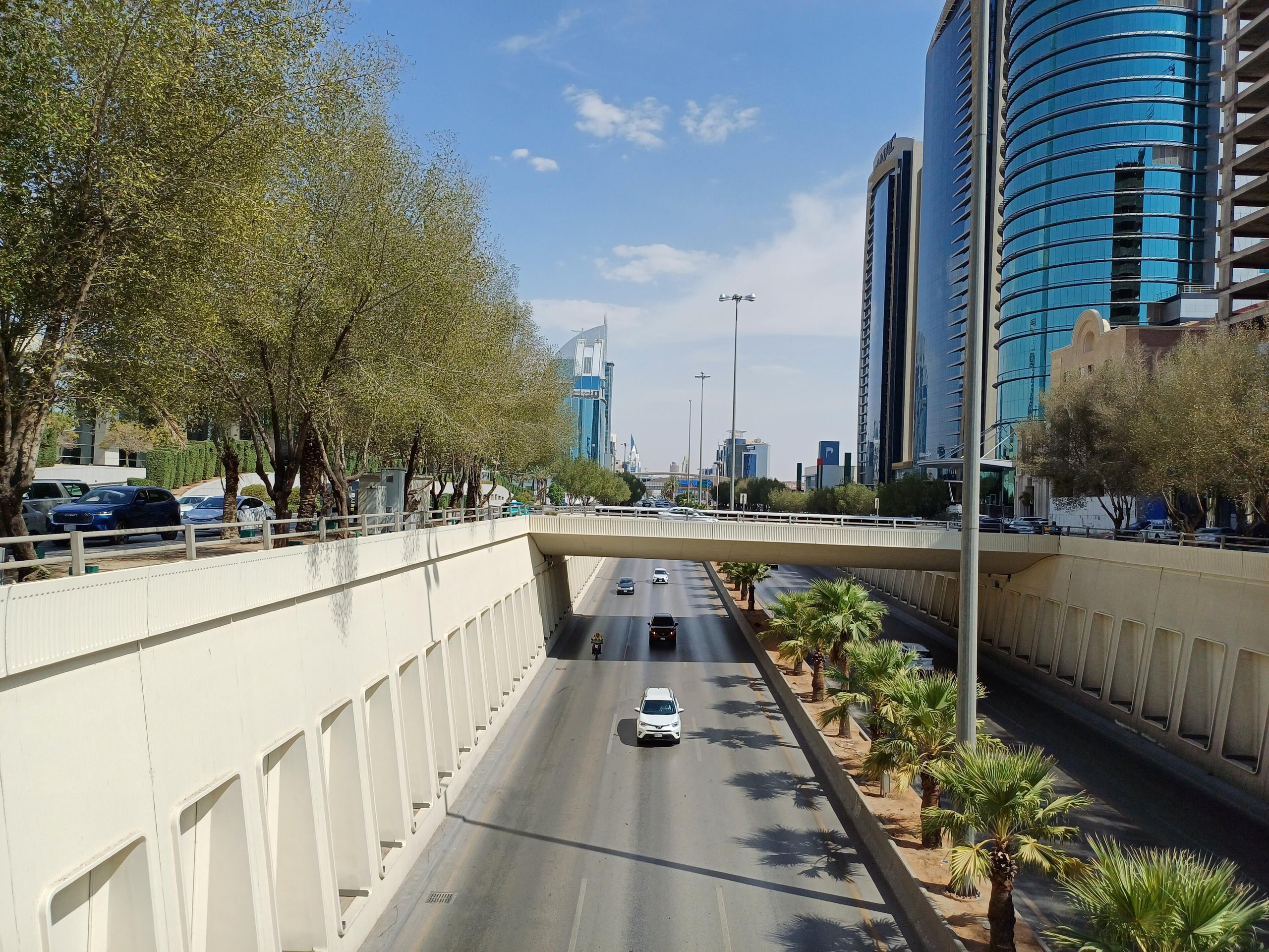 طريق الملك فهد في الرياض، طريق سريع حضري عريض